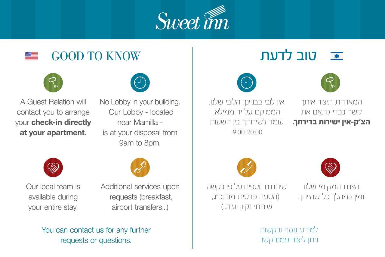 ירושלים Sweet Inn - Harav Kook 7 מראה חיצוני תמונה